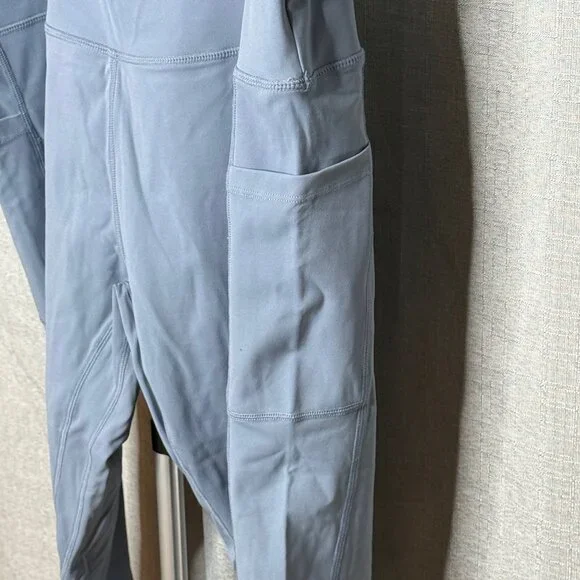 Guillia Women's Naked Feeling High Waisted Yoga Capris with Pockets - Size XXL - Picture 4 of 6